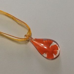 Beautiful Orange Necklace